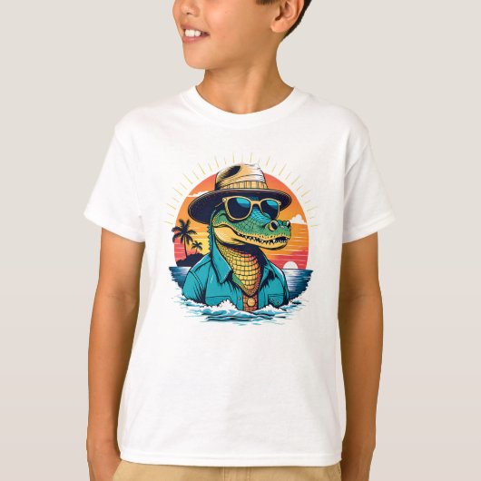 T-shirt Crocodile (Devant)