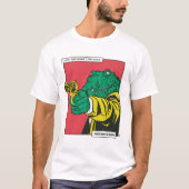 T-shirt Crocodile Arme à feu animal (Devant)