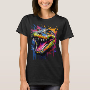 T-shirt Crocodile coloré
