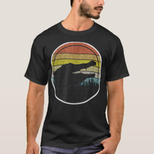 T-shirt Crocodile d'alligator hommes femmes crocs rétro ga