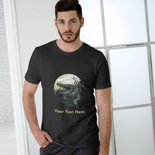 T-shirt crocodile dangereux