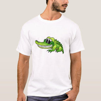 T-shirt Crocodile de bande dessinée