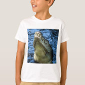 T-shirt Crocodile Dents Eau (Devant)