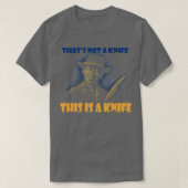 T-shirt Crocodile Dundee (Design devant)