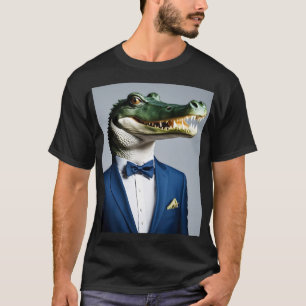 T-shirt Crocodile en combinaison