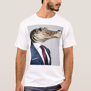 T-shirt Crocodile en combinaison