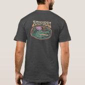 T-shirt Crocodile et Lotus - Raypirri (Dos)