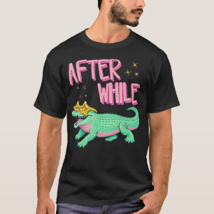 T-shirt Crocodile Fille Drôle de Plage d'Été Après un Cert