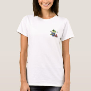 T-shirt Crocodile Mécanicien de Dessin Animé Mignon avec C