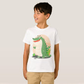 T-shirt Crocodile mignon (Devant entier)