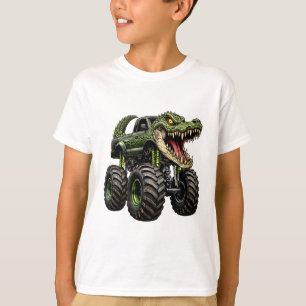 T-shirt Crocodile Monster Truck Tout-Terrain