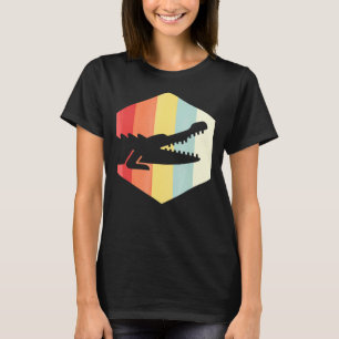 T-shirt Crocodile rétro