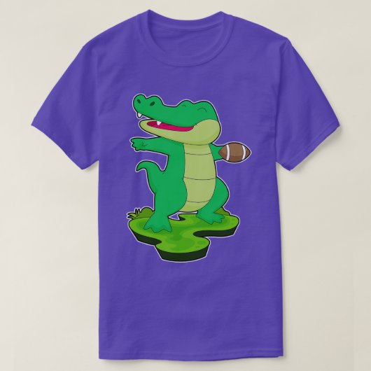 T-shirt Crocodile Sports américains (Design devant)