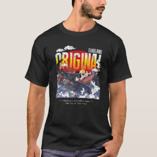 T-shirt Crocodile thaïlandais d'origine Alligator Chalawa