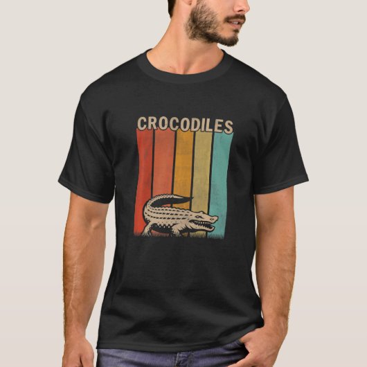 T-shirt Crocodiles Détestés Hommes Femmes Crocodiles Enfan (Devant)