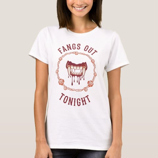 T-shirt Crocs dehors ce soir (Devant)