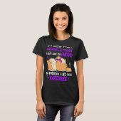 T-shirt Crohn's & Colitis Awareness Ribbon Support Cadeaux (Devant entier)