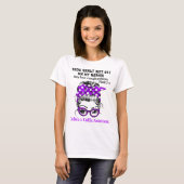 T-shirt Crohn's & Colitis Awareness Ribbon Support Cadeaux (Devant entier)