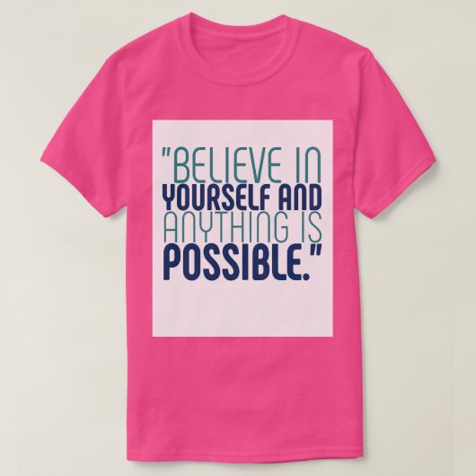 T-shirt Croire (Design devant)