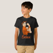 T-shirt Croire à la leucémie (Devant entier)