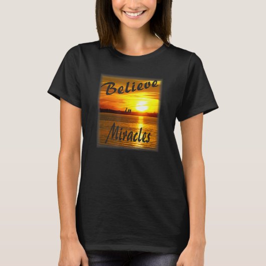 T-shirt Croire Aux Miracles (Devant)