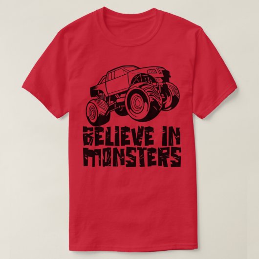 T-shirt Croire Aux Monstres (Design devant)