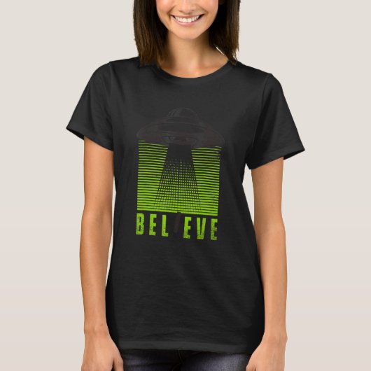 T-shirt Croire Complot Alien Alien (Devant)