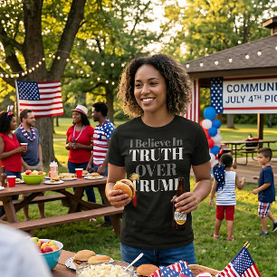 T-shirt Croire en la vérité plutôt qu'en Trump Anti-Trump