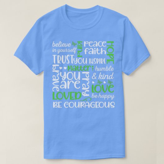 T-shirt croire en soi (Design devant)
