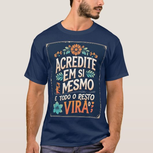 T-shirt croire en vous-même (Devant)