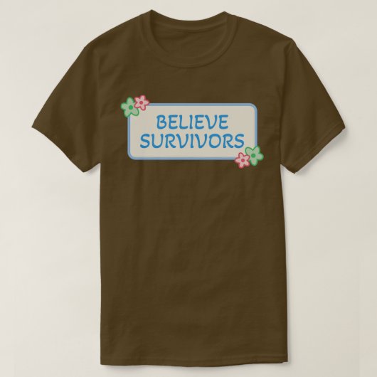 T-shirt Croire les survivants (Design devant)