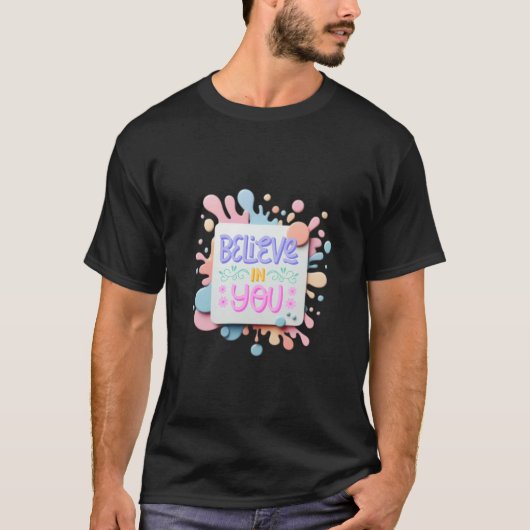 T-shirt Crois en toi (Devant)