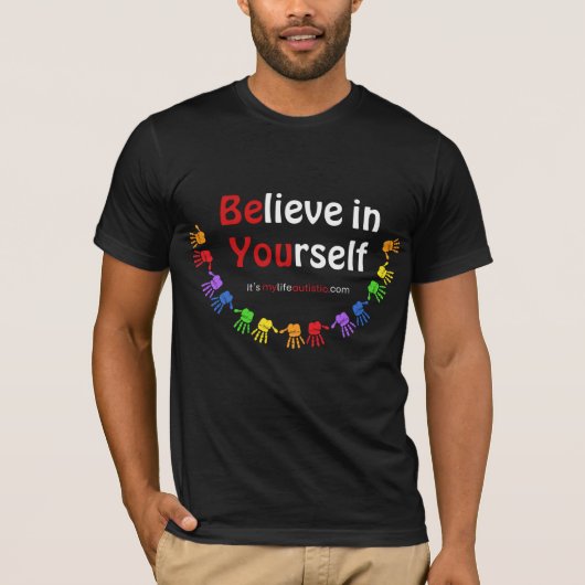 T-shirt Crois en toi-même (Devant)