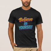 T-shirt Crois en toi-même (Devant)