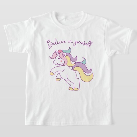 T-shirt Crois en toi-même (Poser)