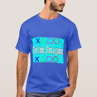 T-shirt crois moi je suis un garçon gamer vintage amis