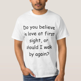 T-shirt Crois-tu à l'amour au premier regard