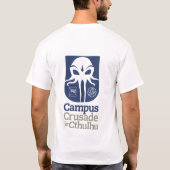T-shirt Croisade de campus pour Cthulhu (Dos)