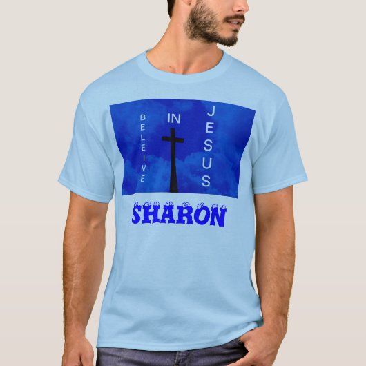 T-shirt CROISÉ BLEU de PAYS (Devant)