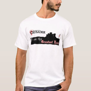 T-shirt Croisé de bastion - le plus grand seigneur - blan
