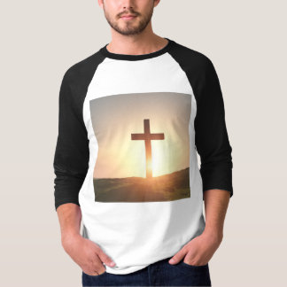 T-shirt croisé en bois