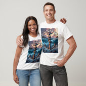 T-shirt "Croiser avec mon équipage" (Unisexe)