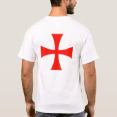 T-shirt Croiseur Chevalier Templier (Dos)