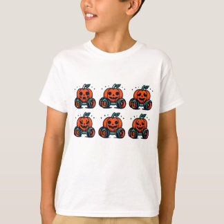 T-shirt Croiseurs citrouilles : Halloween sur roues