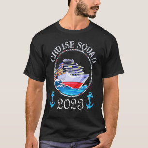 T-shirt Croisière 2023 Croiseurs jumelés croisière en fami