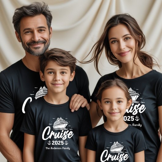 T-shirt Croisière 2025 | Votre nom