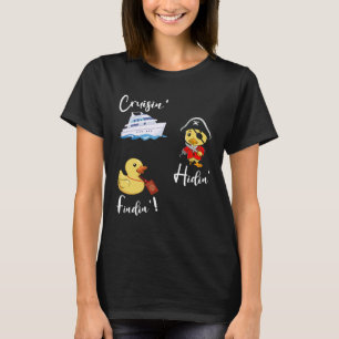 T-shirt Croisière à la recherche de canards en caoutchouc 