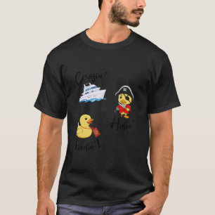 T-shirt Croisière à la recherche de canards en caoutchouc 