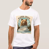 T-shirt Croisière Alaska 2025 (Devant)