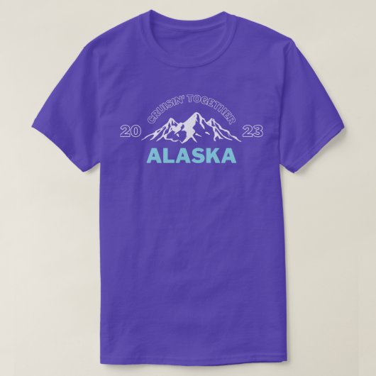 T-shirt Croisière Alaska 3 (Design devant)